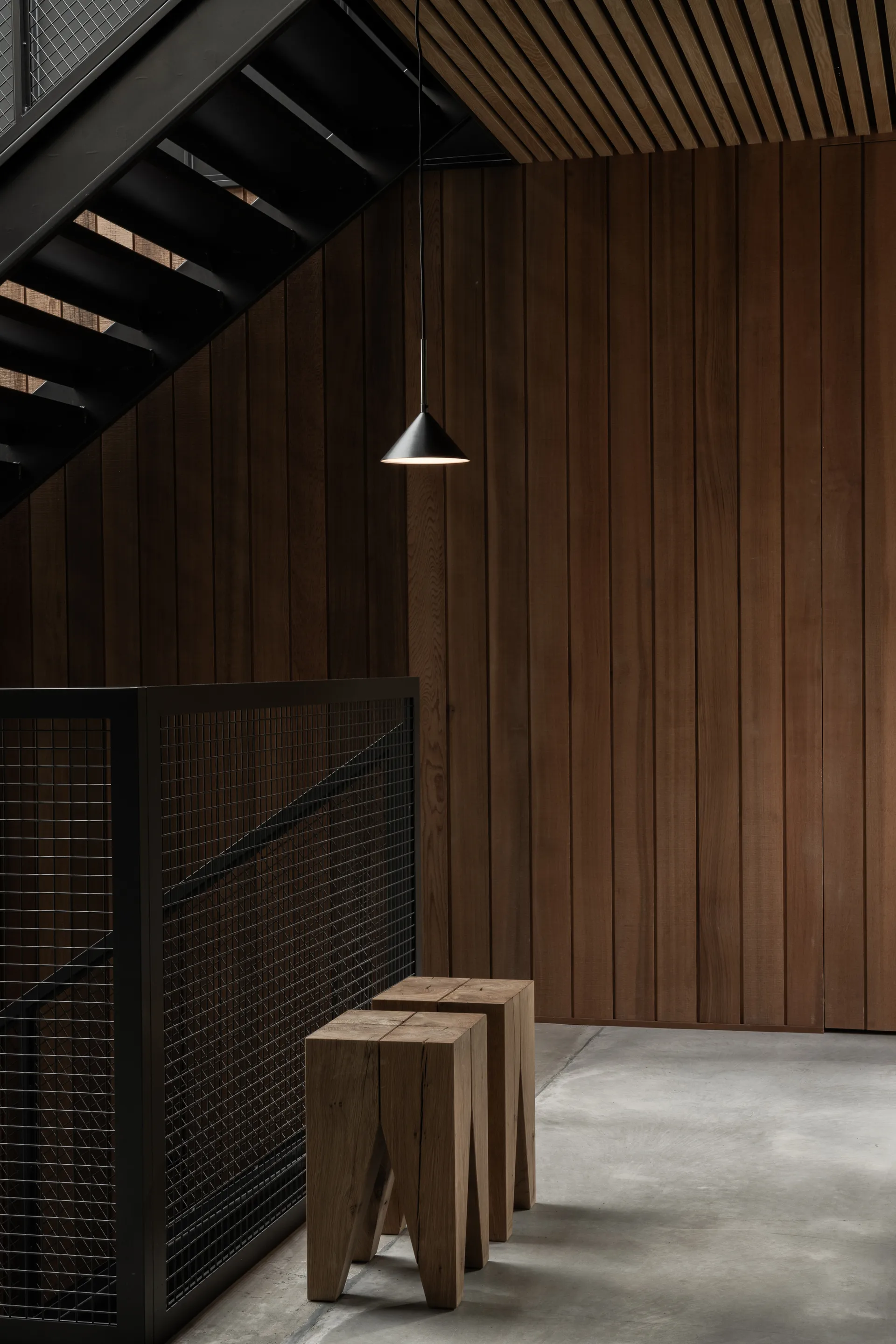 Colgante Kuro , Negro, Ø17 × 9 cm Watt & Veke