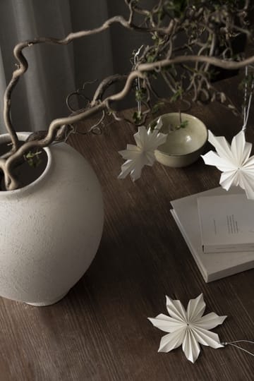 Decoración navideña Aurora 3 piezas - White-brown - Watt & Veke