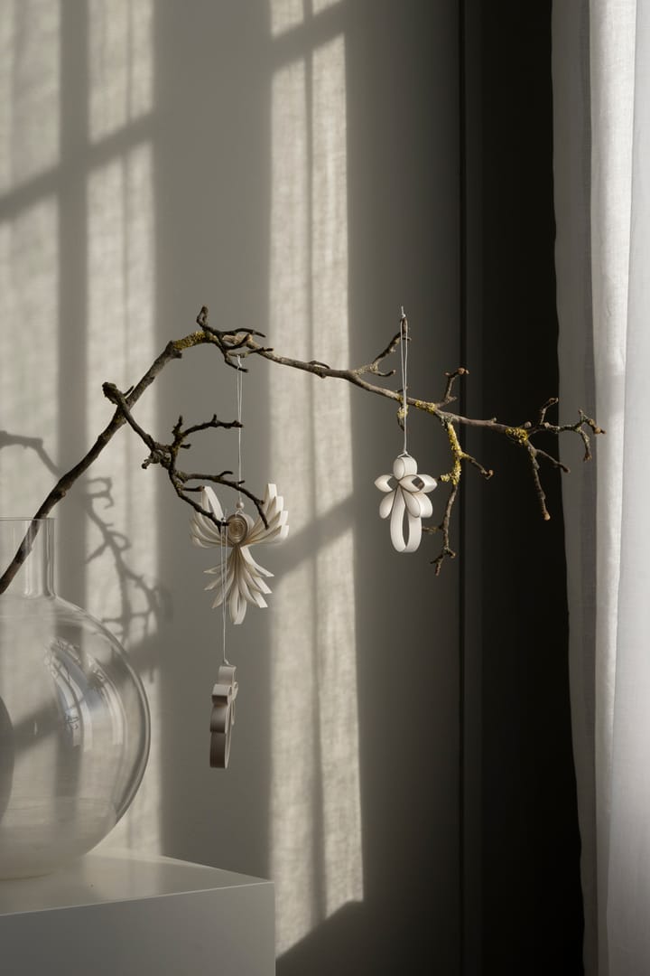 Decoración navideña Engla 3 piezas, White Watt & Veke