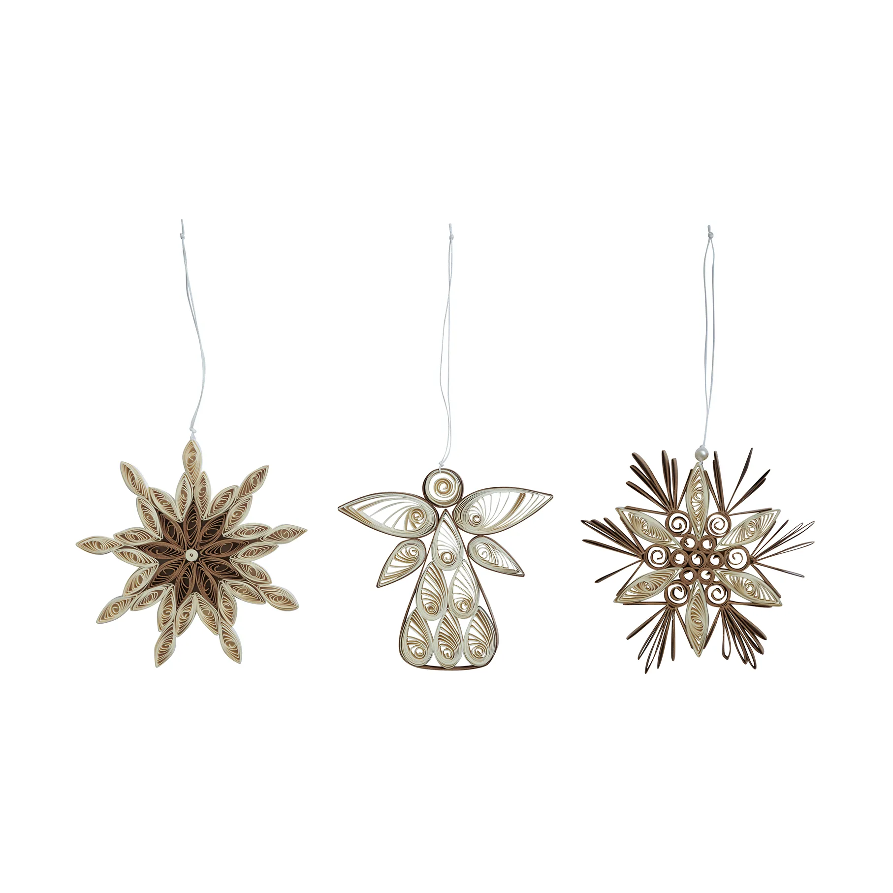 Decoración navideña Vega 3 piezas, White Watt & Veke