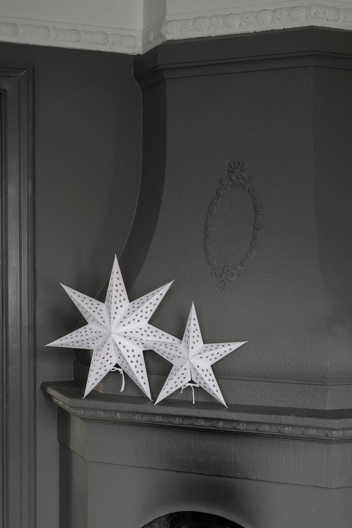 Estrella de adviento Beata Ø44 cm, blanco Watt & Veke