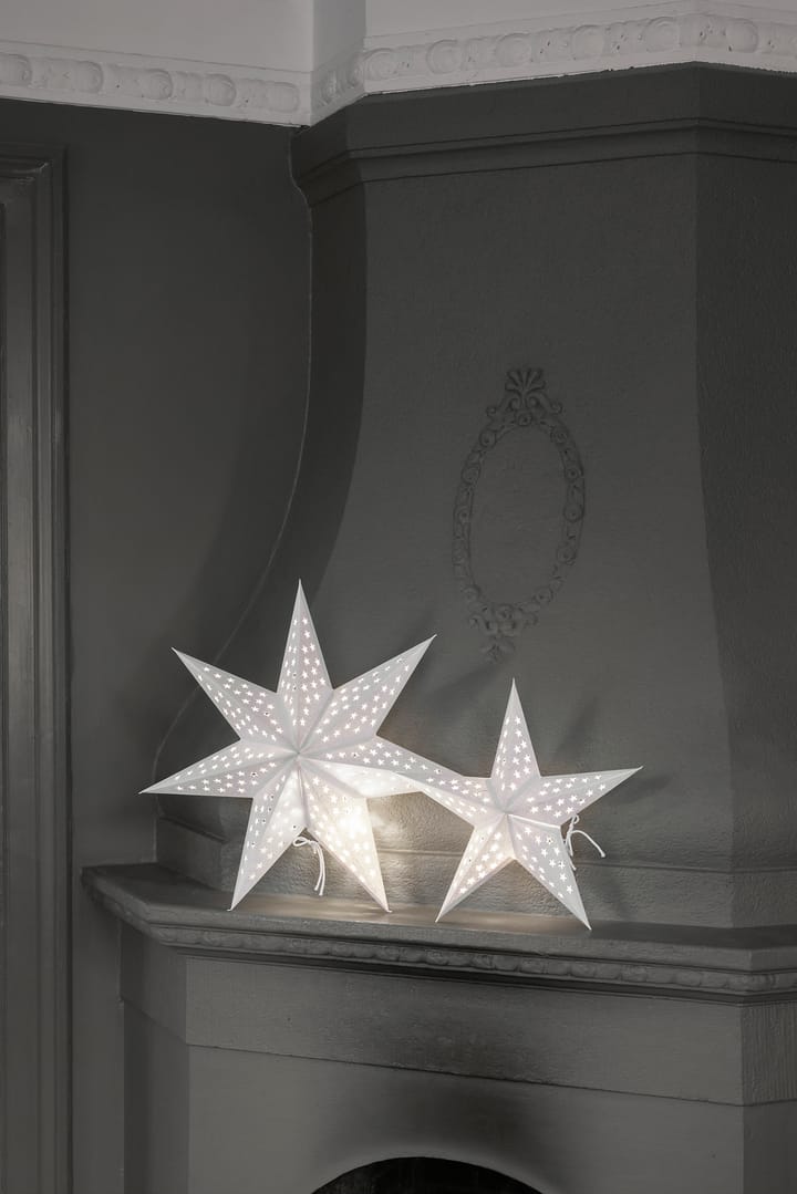 Estrella de adviento Beata Ø44 cm, blanco Watt & Veke
