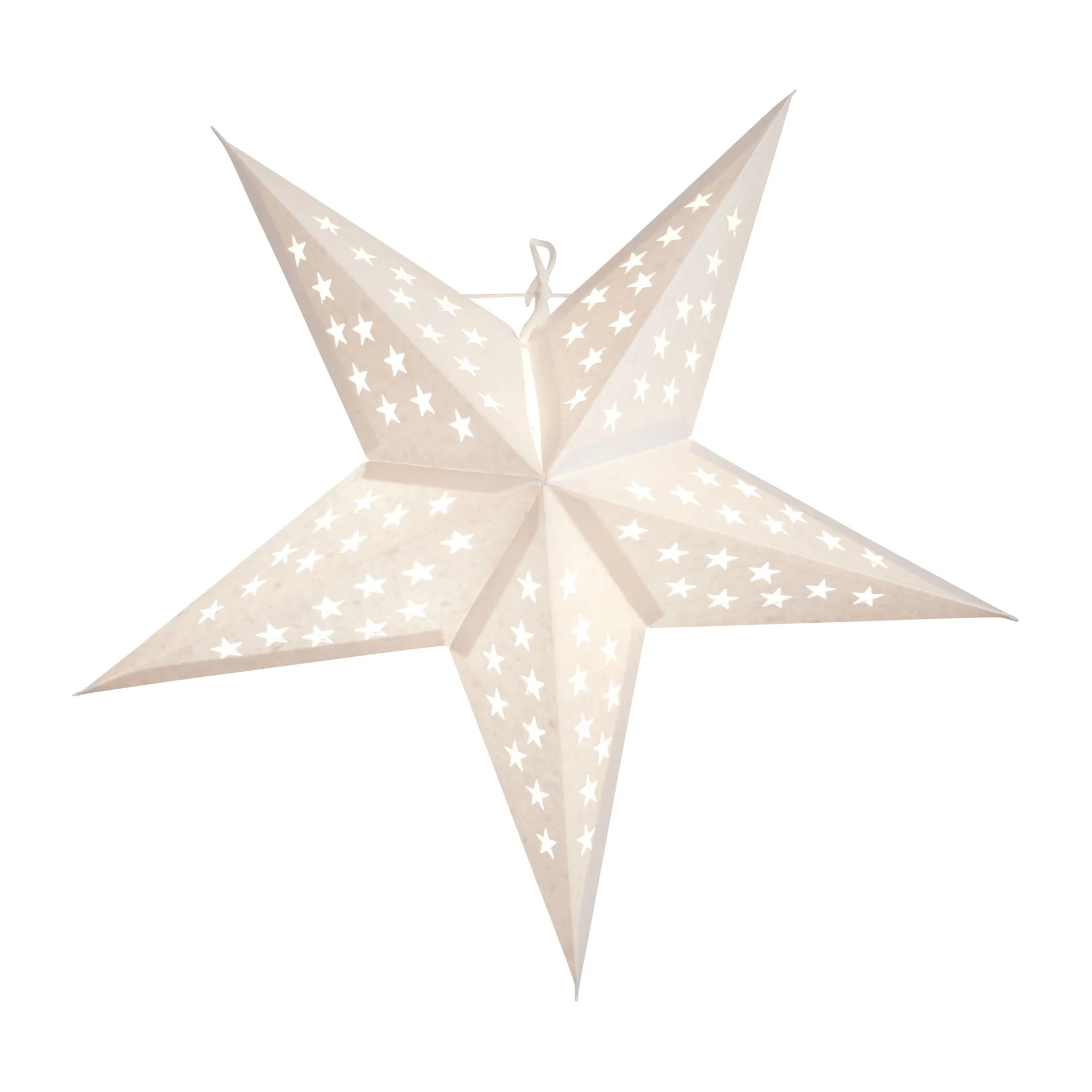 Estrella de adviento Beata Ø44 cm, blanco Watt & Veke
