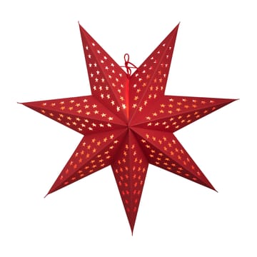 Estrella de adviento Beata Ø60 cm - rojo - Watt & Veke
