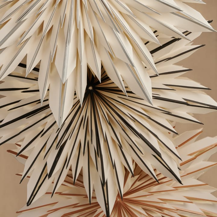 Estrella de Adviento Elsa 60 cm, Dorado-blanco Watt & Veke