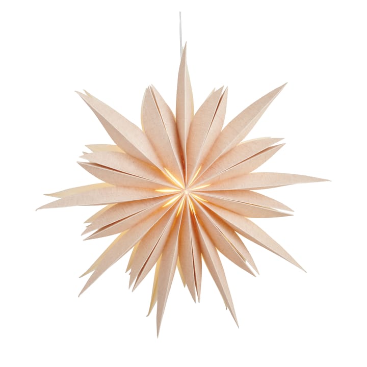 Estrella de Adviento Fiona Ø65 cm, Natural Watt & Veke