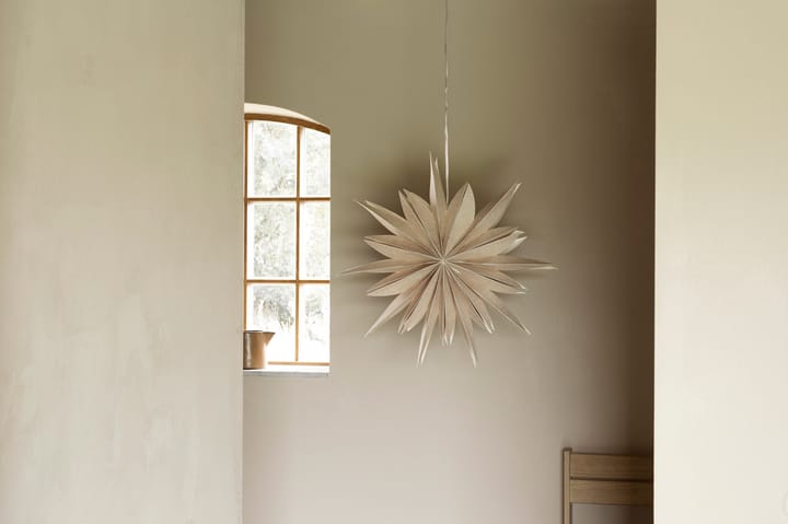Estrella de Adviento Fiona Ø65 cm, Natural Watt & Veke