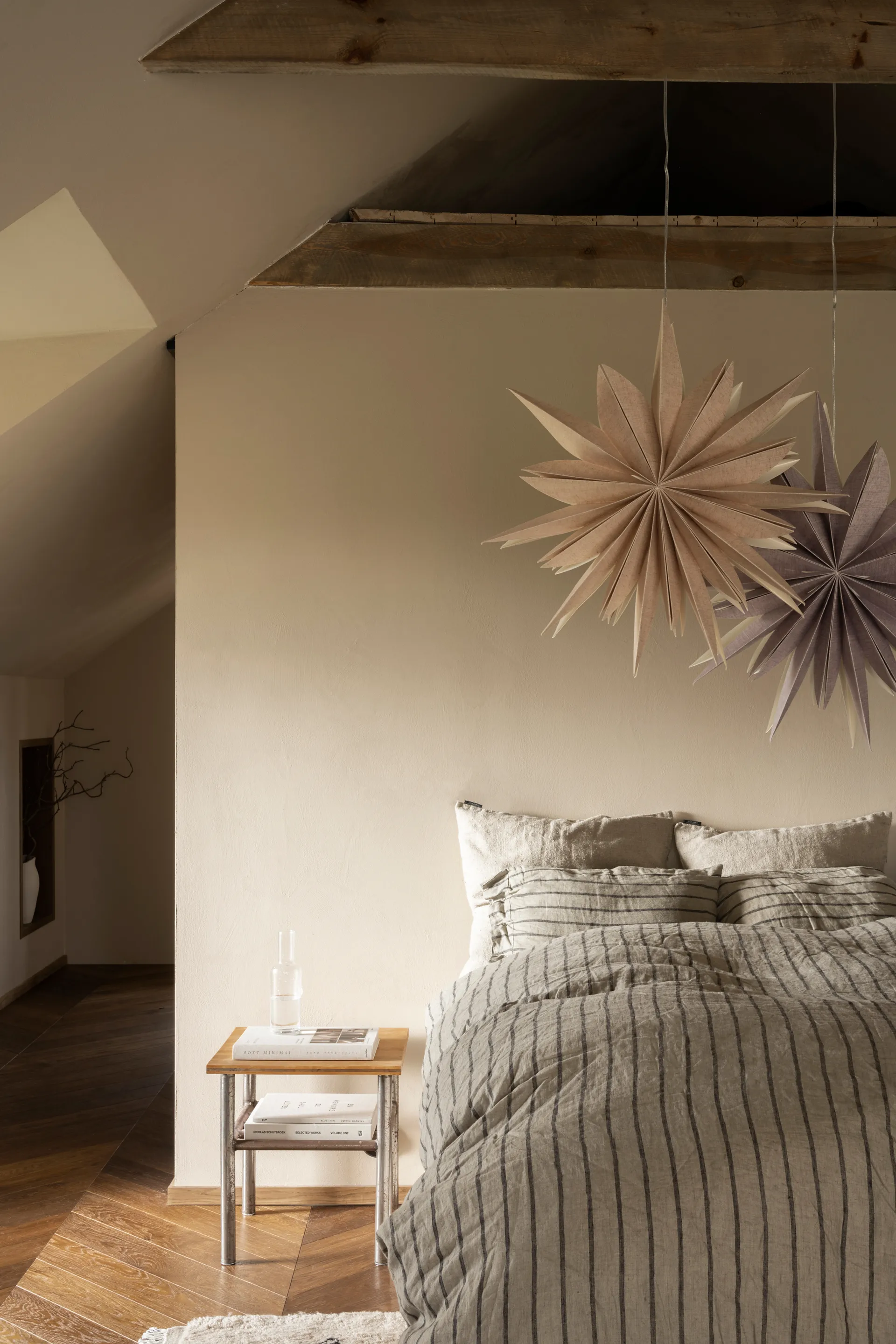 Estrella de Adviento Fiona Ø65 cm, Natural Watt & Veke