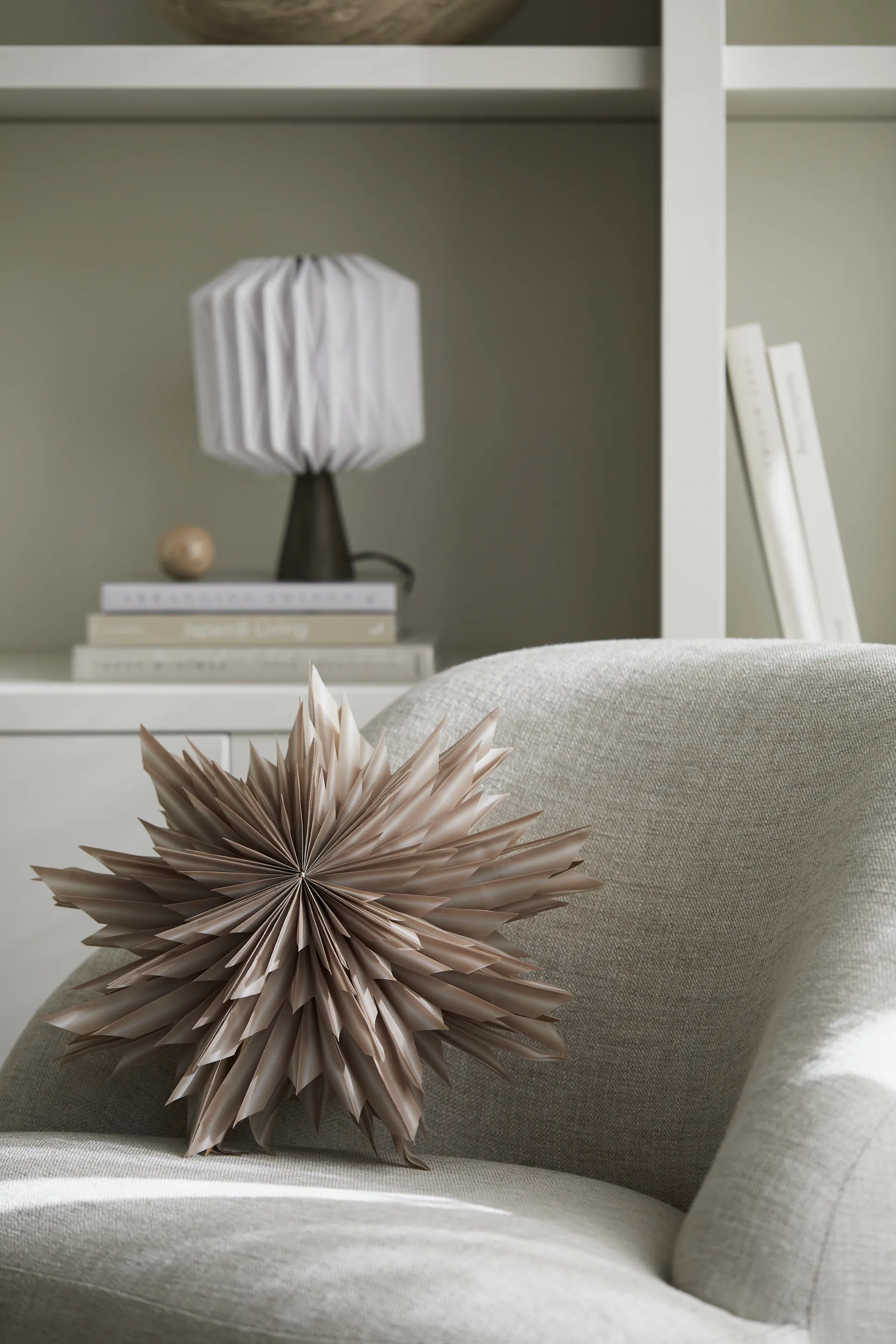 Estrella de Adviento Helena Ø44 cm, Beige Watt & Veke