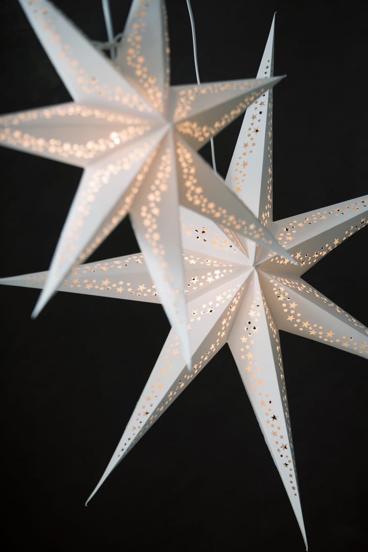 Estrella de Adviento inviernogatan 44 cm, blanco Watt & Veke