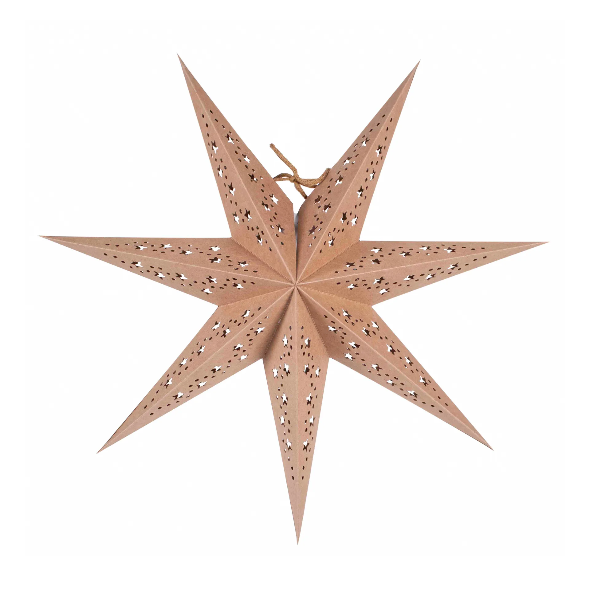 Estrella de Adviento inviernogatan 44 cm, Natural Watt & Veke