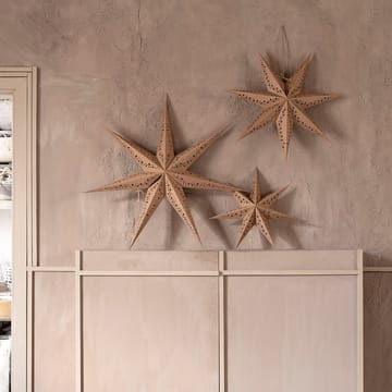 Estrella de Adviento inviernogatan 60 cm - Natural - Watt & Veke