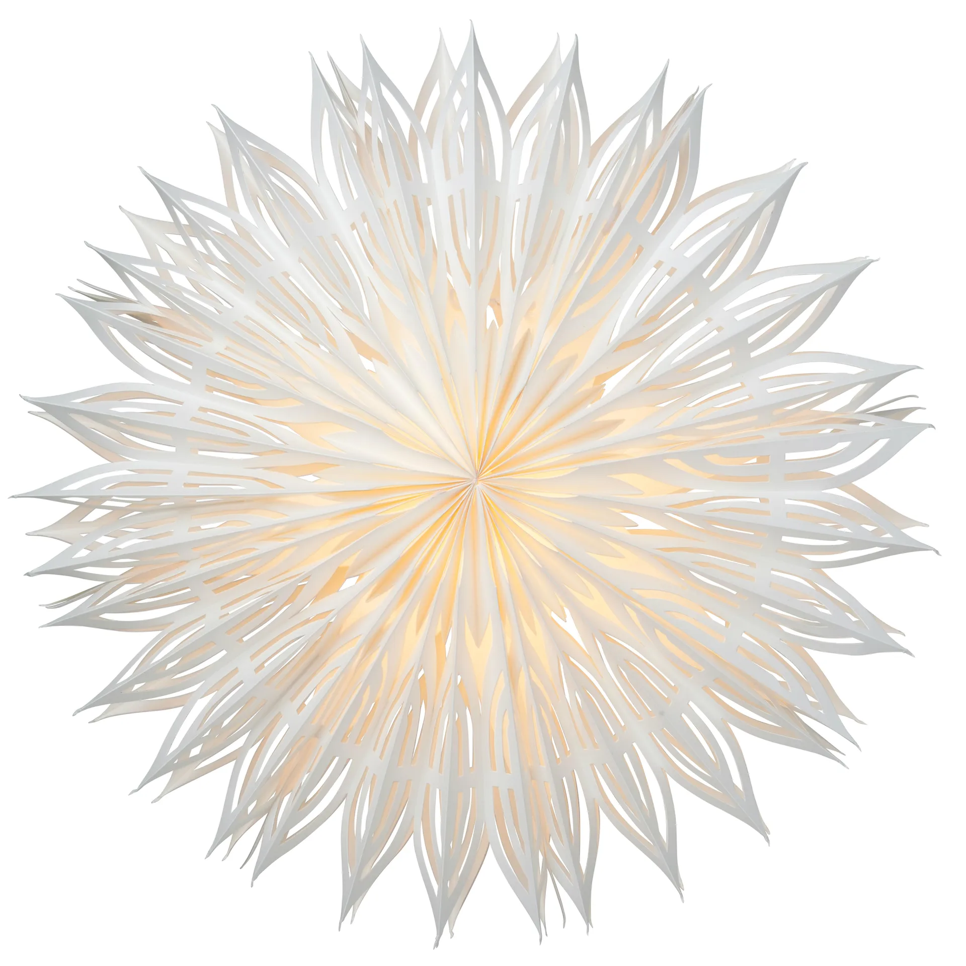 Estrella de Adviento Is Ø60 cm, Blanco Watt & Veke