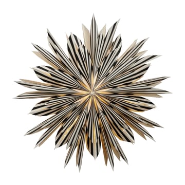 Estrella de adviento Leah Ø50 cm - negro-blanco - Watt & Veke