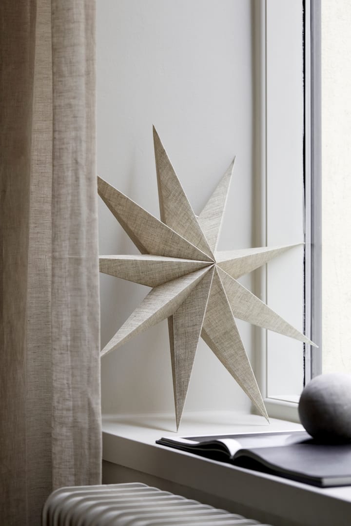 Estrella de Adviento Lina Ø80 cm, Natural Watt & Veke