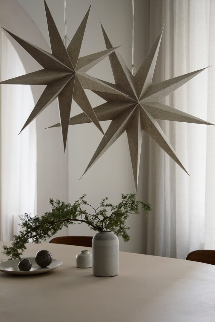Estrella de Adviento Lina Ø80 cm, Natural Watt & Veke