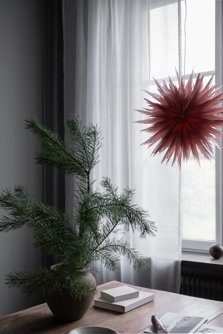 Estrella de Adviento Liz Ø50 cm, Red ochre Watt & Veke