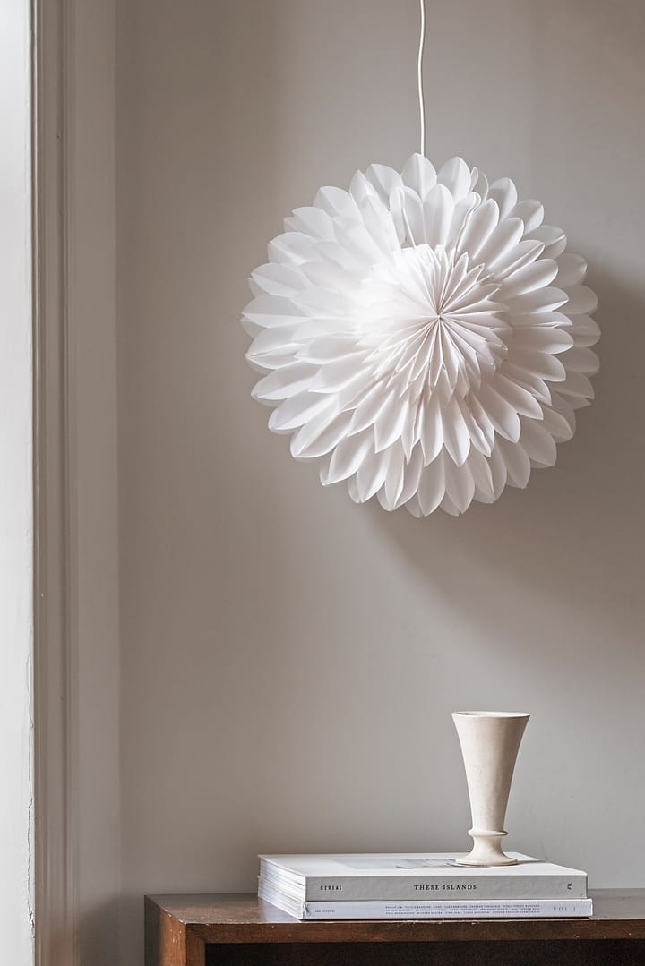 Estrella de adviento Lotus Ø44 cm, blanco Watt & Veke