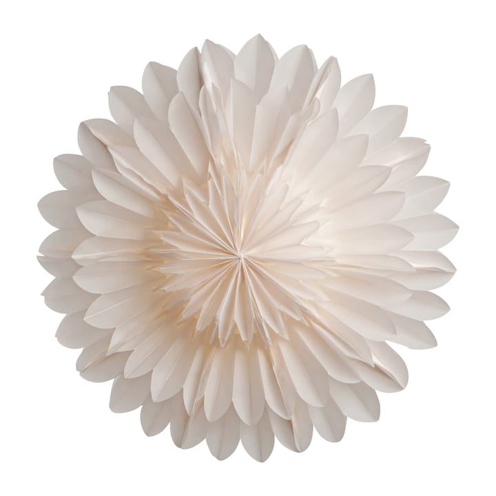 Estrella de adviento Lotus Ø44 cm, blanco Watt & Veke