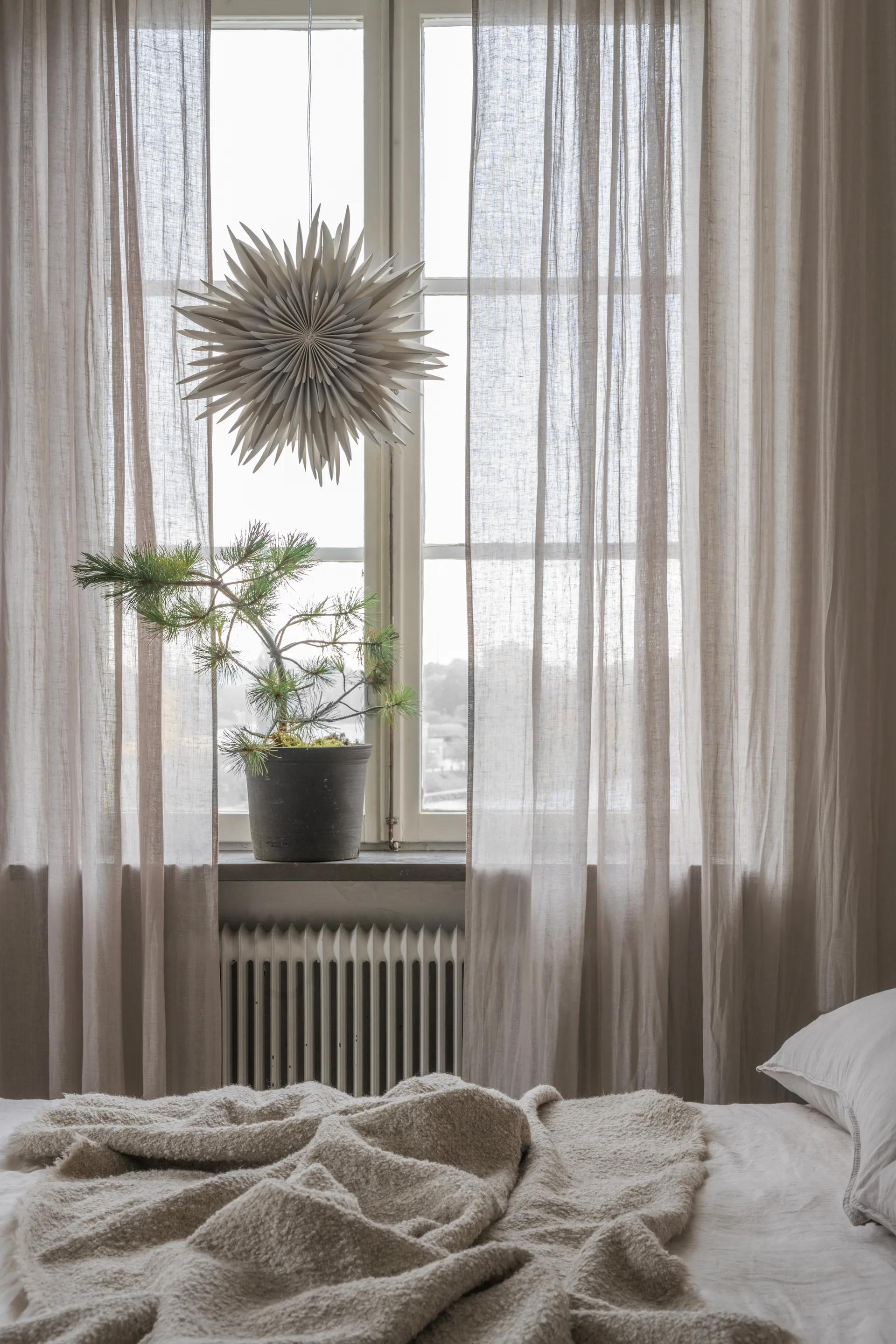 Estrella de Adviento Maja Ø50 cm, Greige Watt & Veke