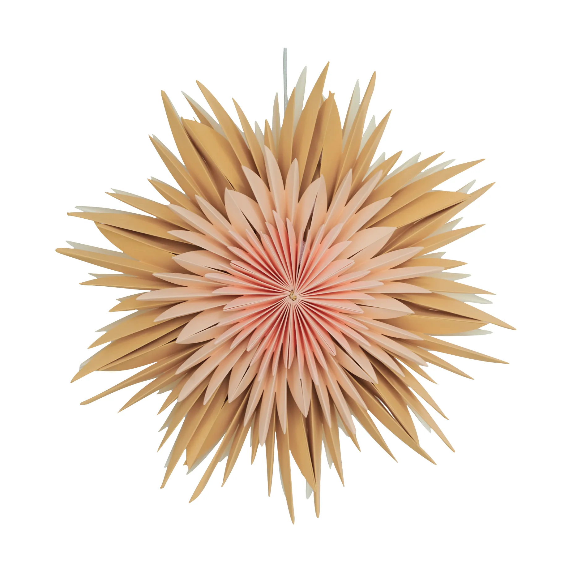 Estrella de Adviento Maja Ø50 cm, Orange Watt & Veke