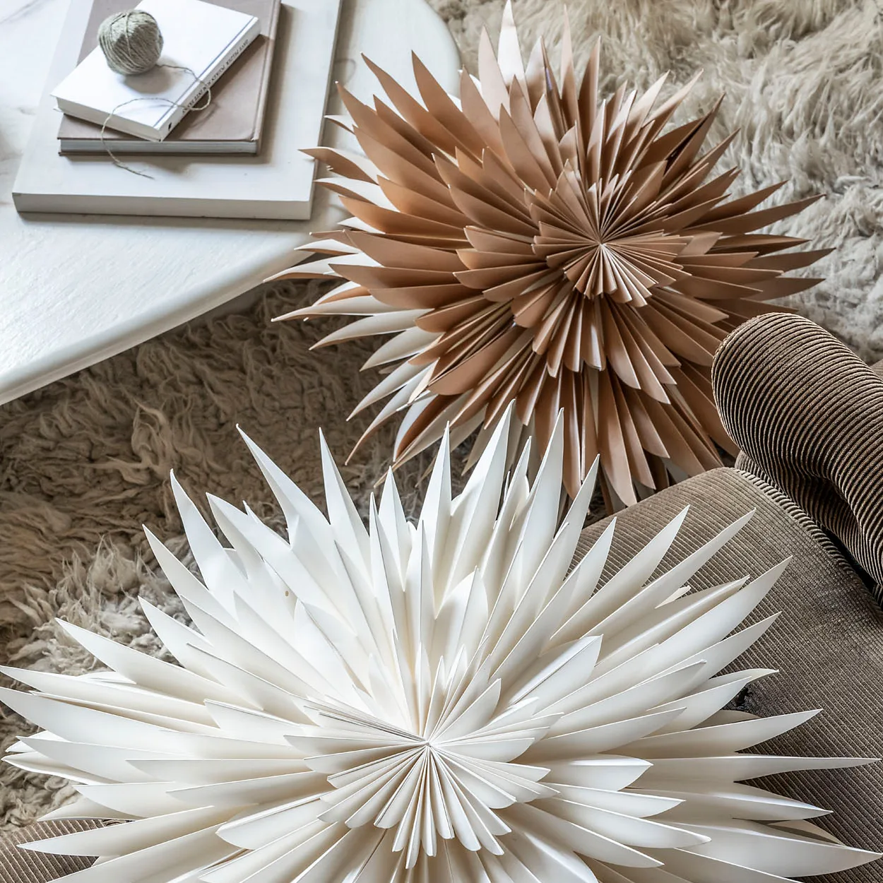 Estrella de Adviento Maja Ø60 cm, Dorado Watt & Veke