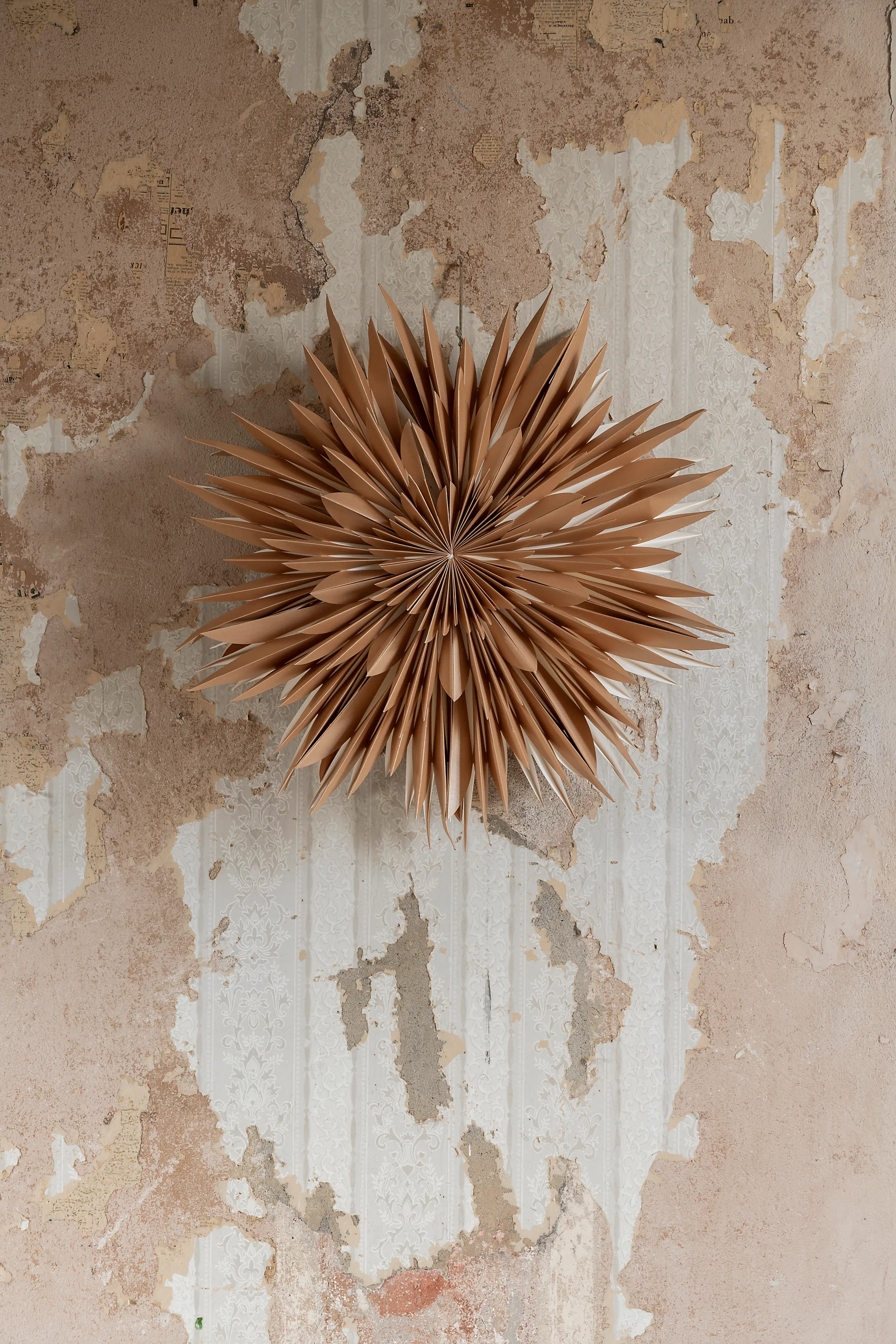 Estrella de Adviento Maja Ø60 cm, Dorado Watt & Veke