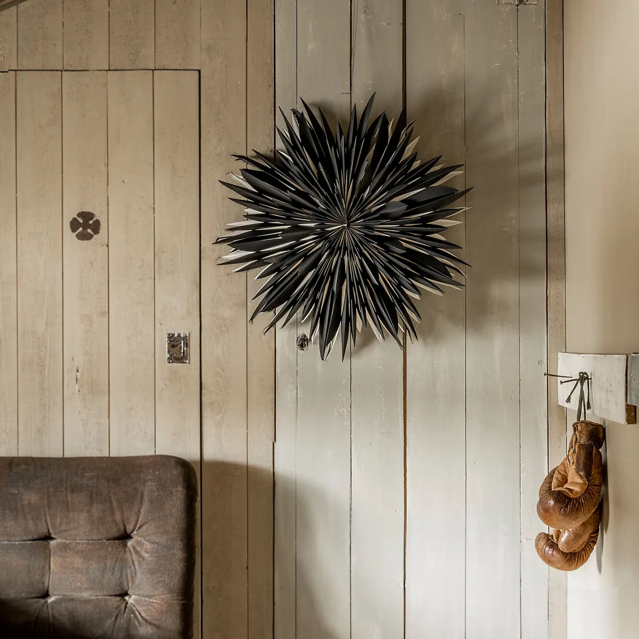Estrella de Adviento Maja Ø60 cm, negro Watt & Veke