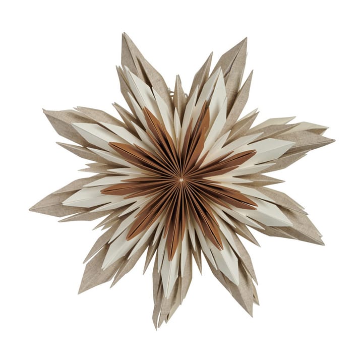 Estrella de Adviento Marta Ø44 cm, marrón Watt & Veke
