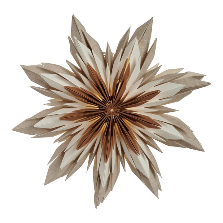 Estrella de Adviento Marta Ø44 cm, marrón Watt & Veke
