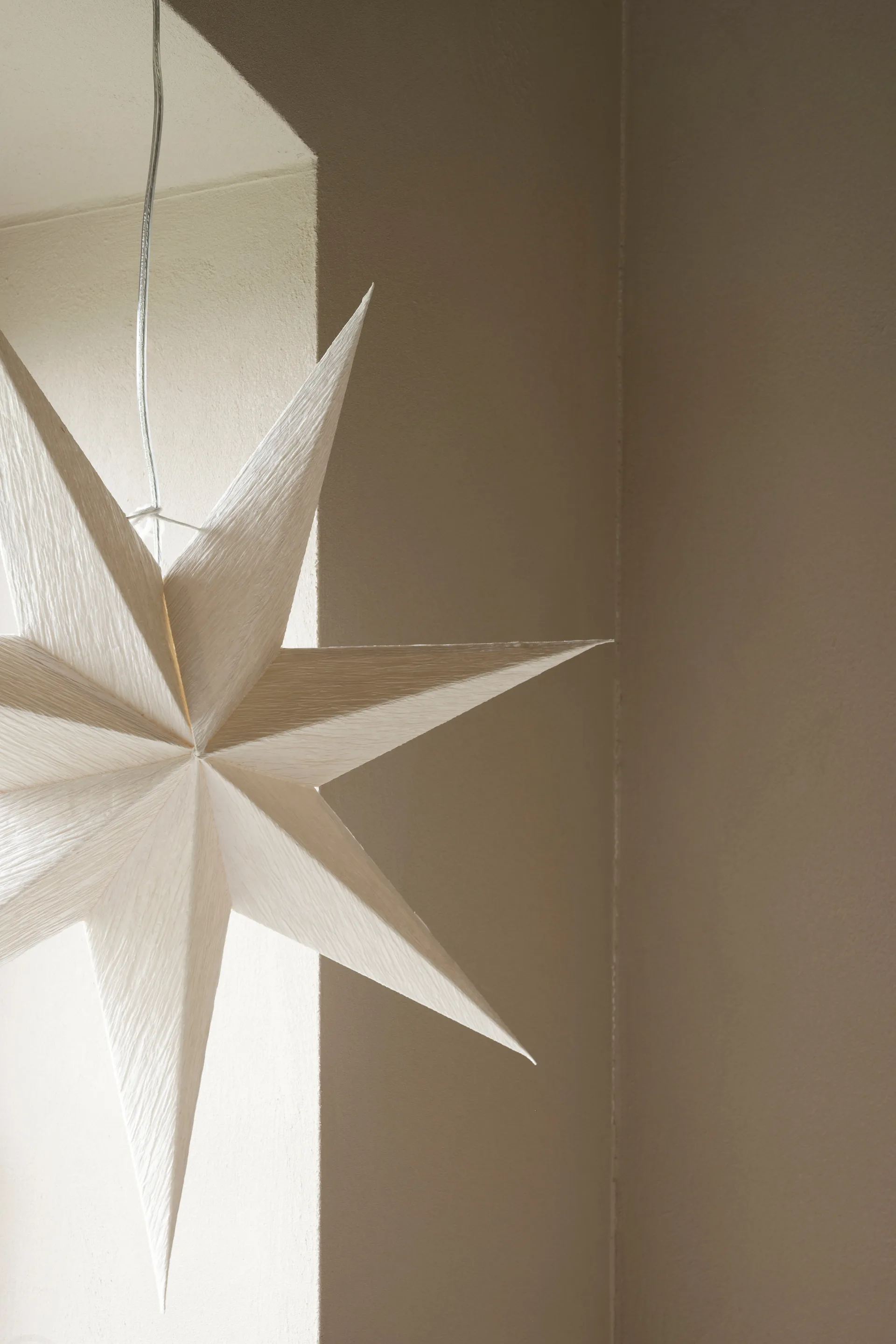 Estrella de Adviento Mira Ø60 cm, Blanco Watt & Veke
