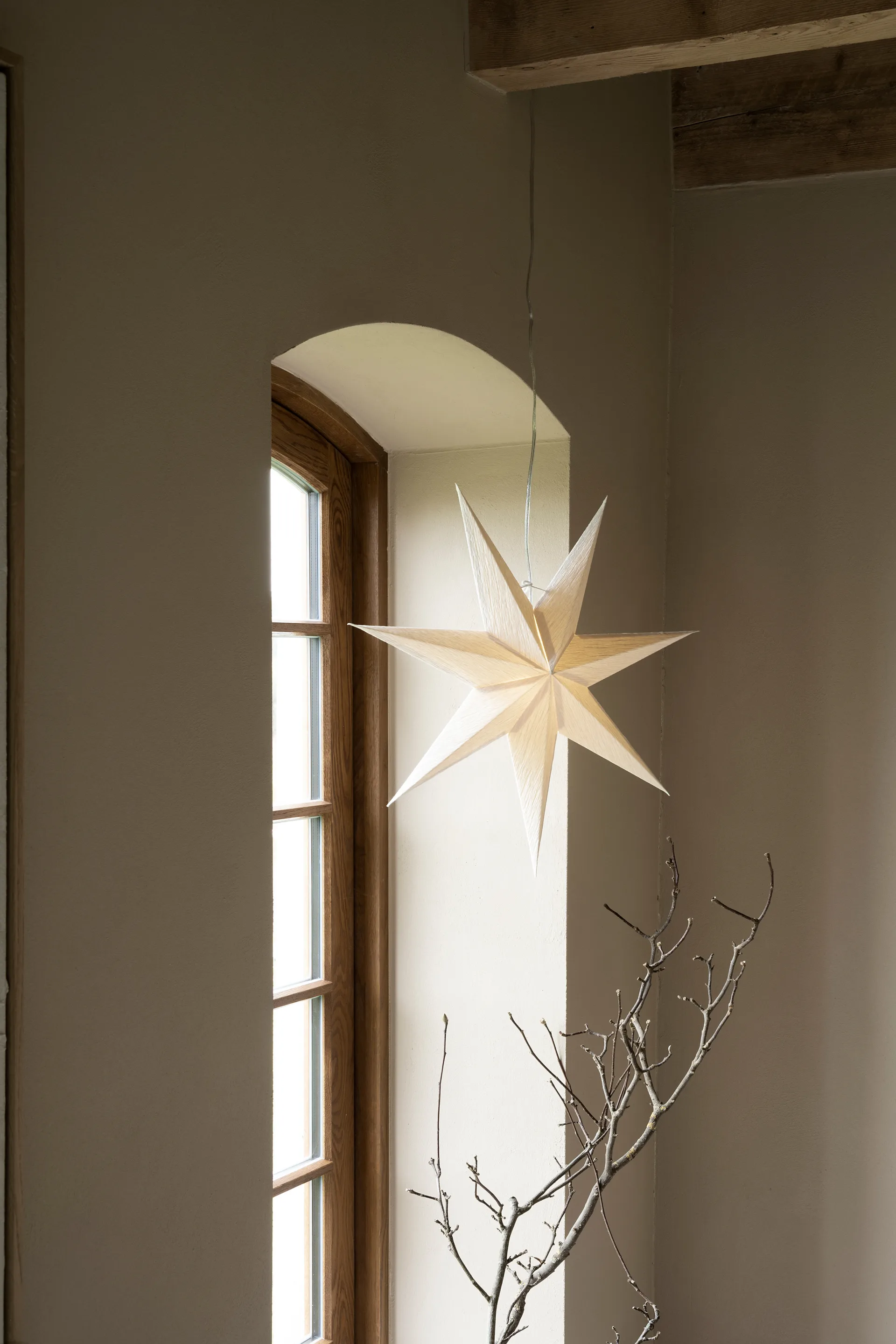 Estrella de Adviento Mira Ø60 cm, Blanco Watt & Veke