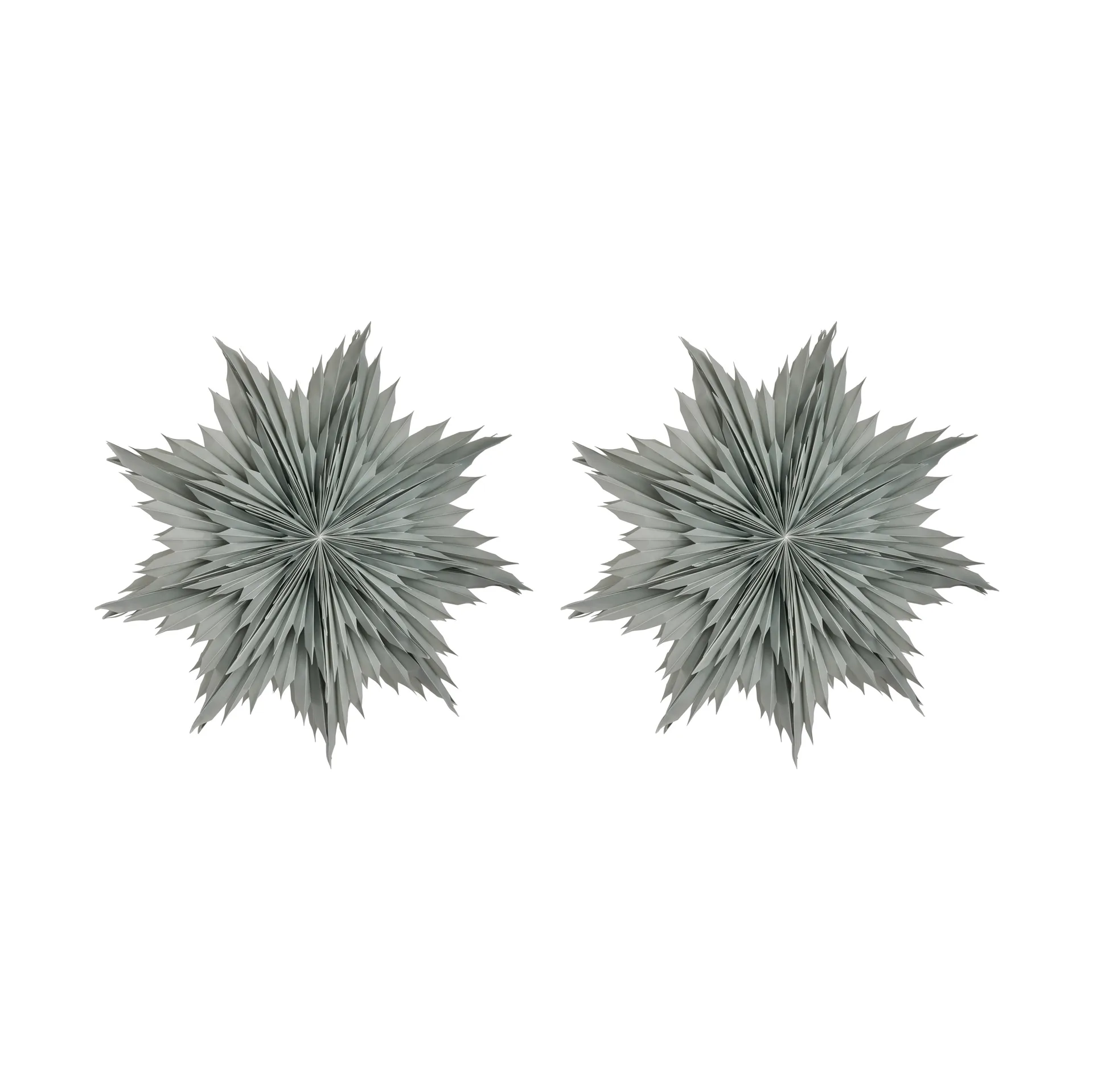 Estrella de Adviento Oslo Ø80 cm paquete de 2 - Gris,  Watt & Veke