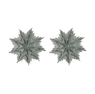 Estrella de Adviento Oslo Ø80 cm paquete de 2 - Gris - Watt & Veke
