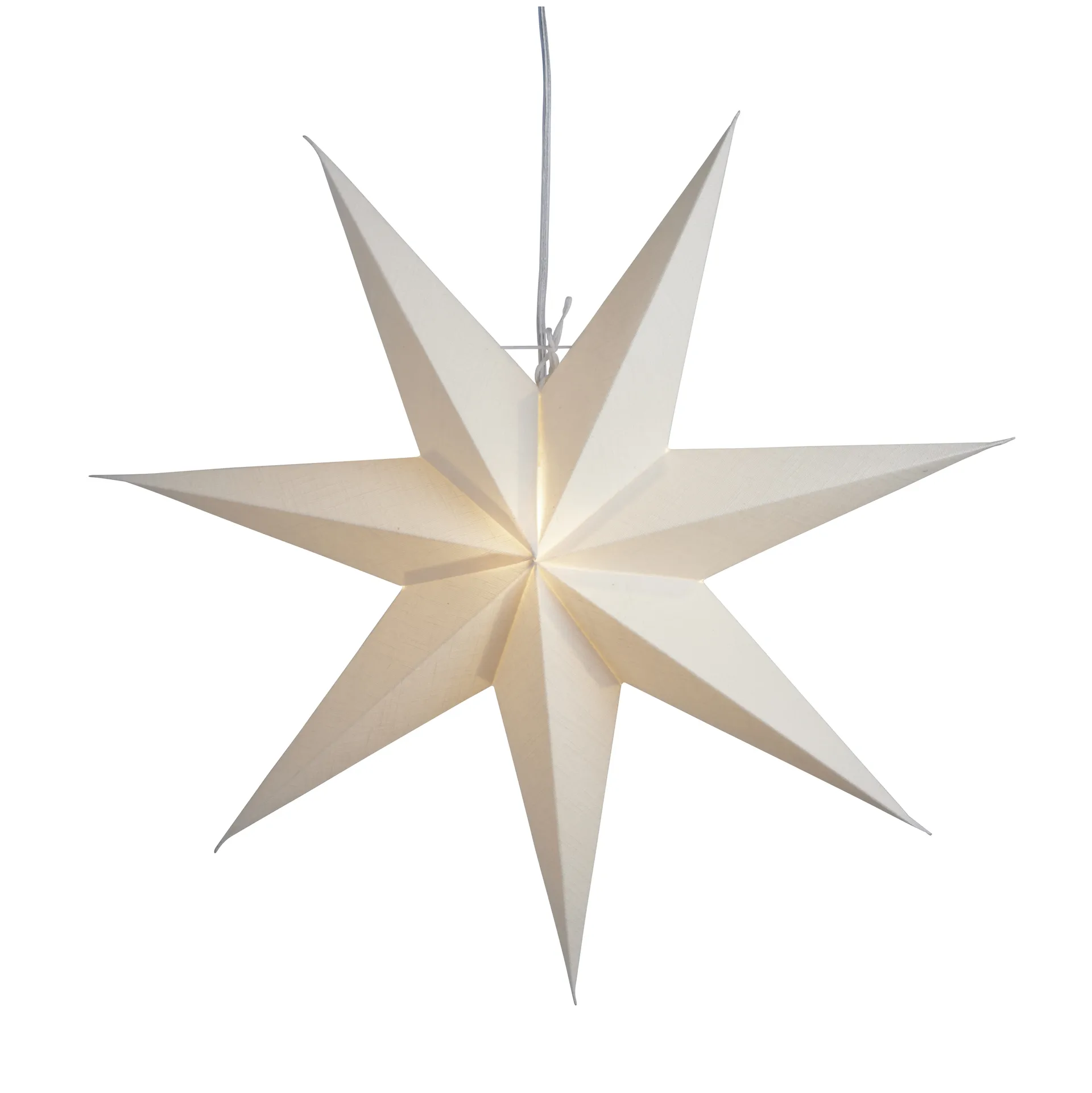 Estrella de Adviento Sally Ø60 cm, Blanco Watt & Veke