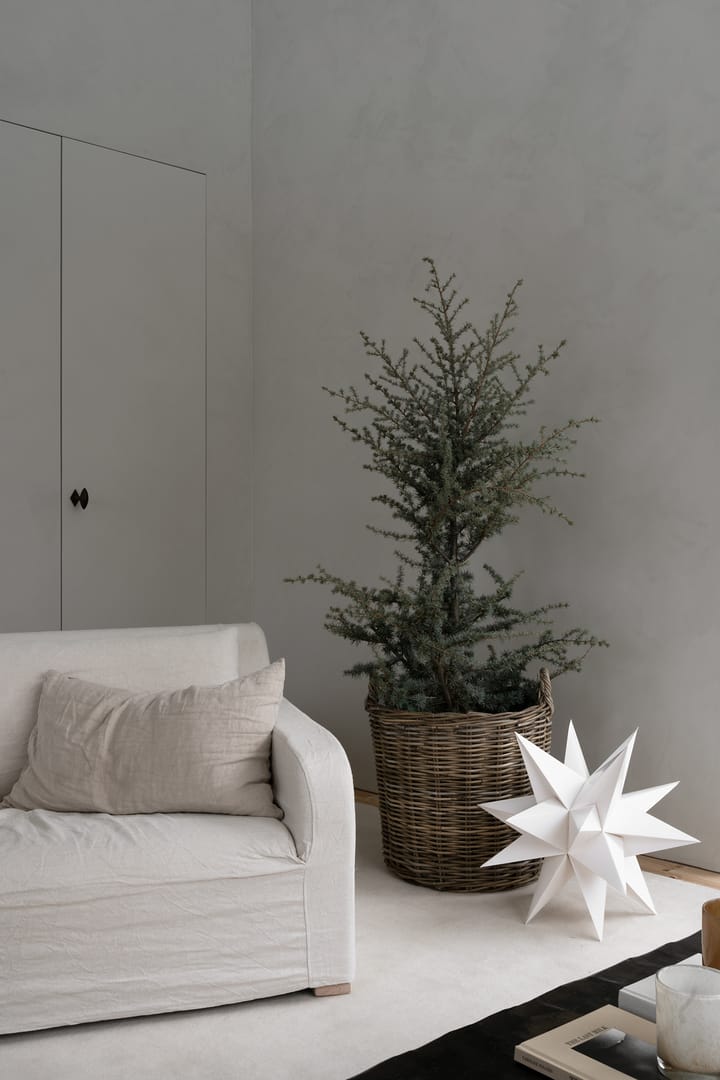 Estrella de Adviento Sputnik compacta Ø60 cm, blanco Watt & Veke