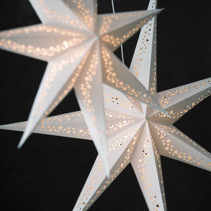 Estrella de Adviento Vintergatan 80 cm, blanco Watt & Veke