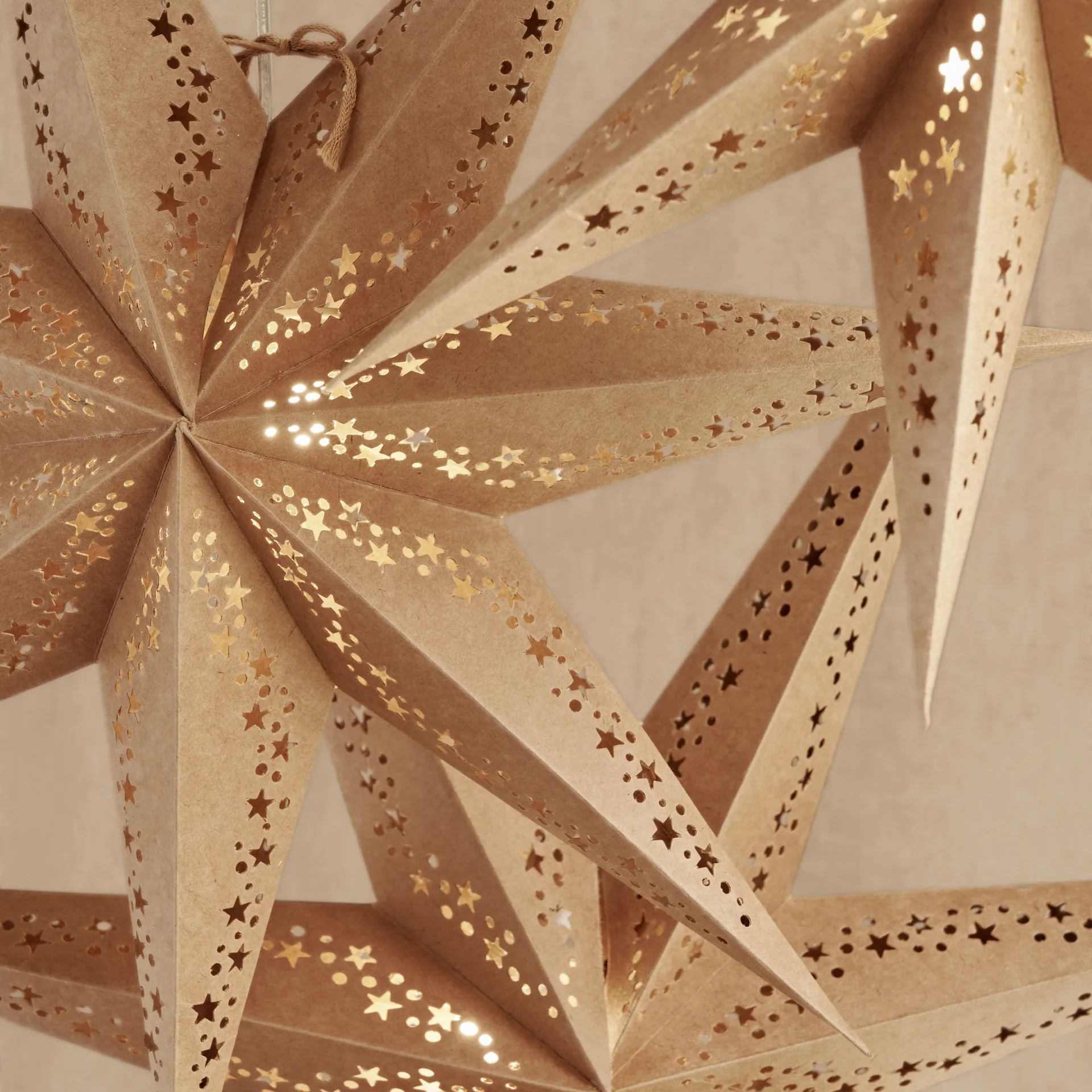 Estrella de Adviento Vintergatan 80 cm, Natural Watt & Veke