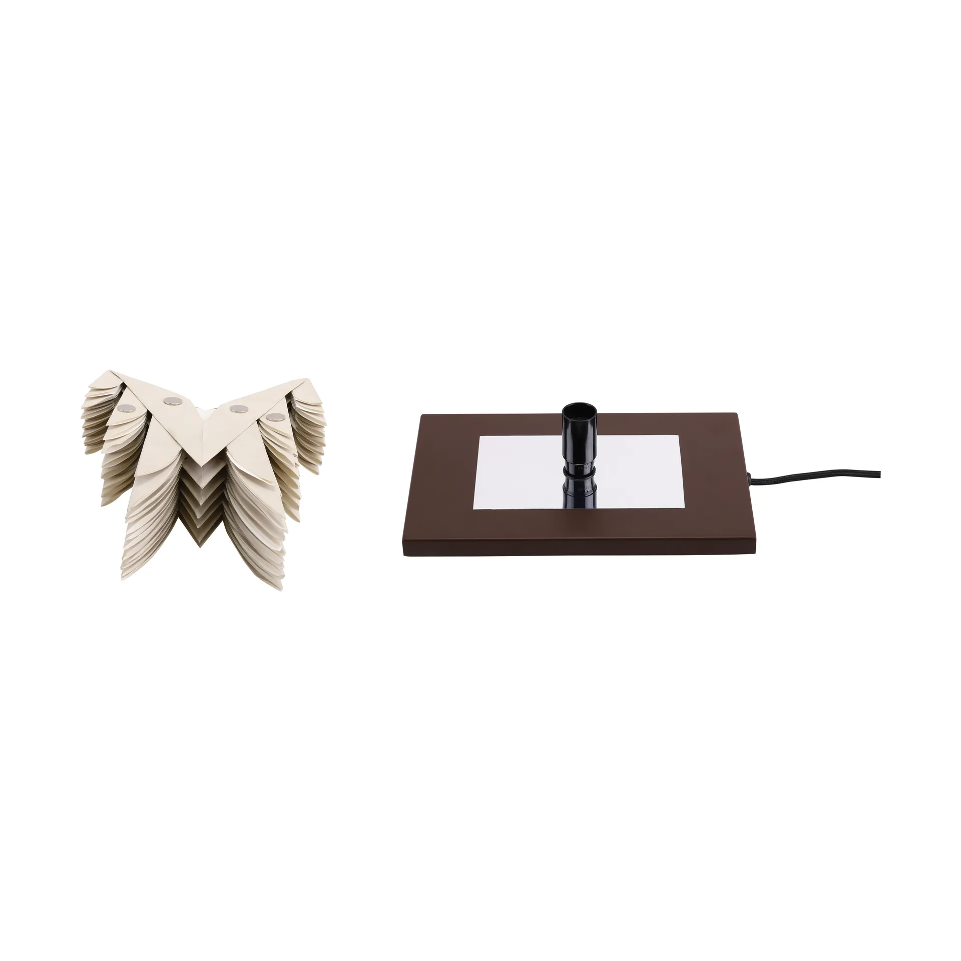 Estrella de mesa Mezza Maja, Greige-coffee Watt & Veke
