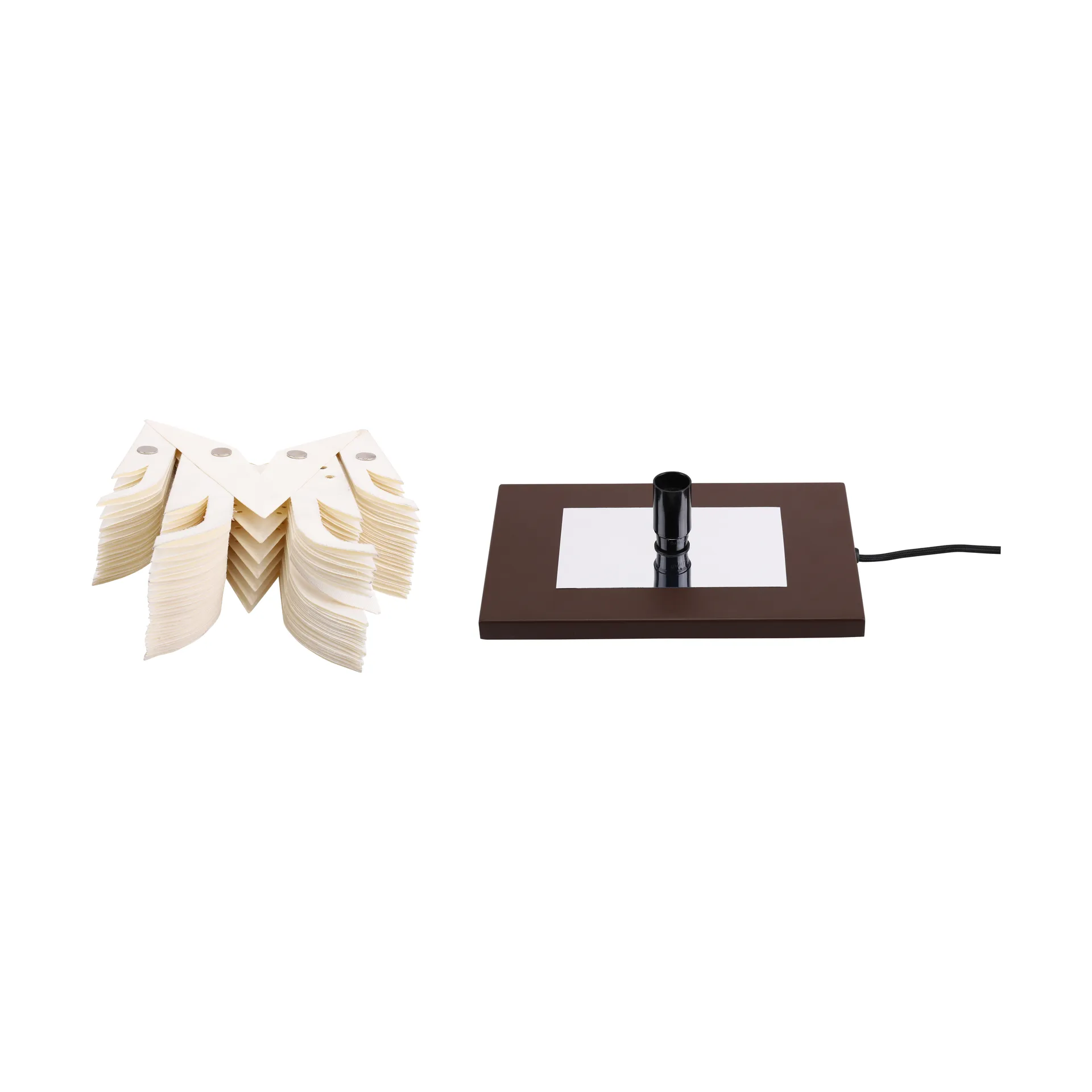 Estrella de mesa Mezza Maja, White-coffee Watt & Veke