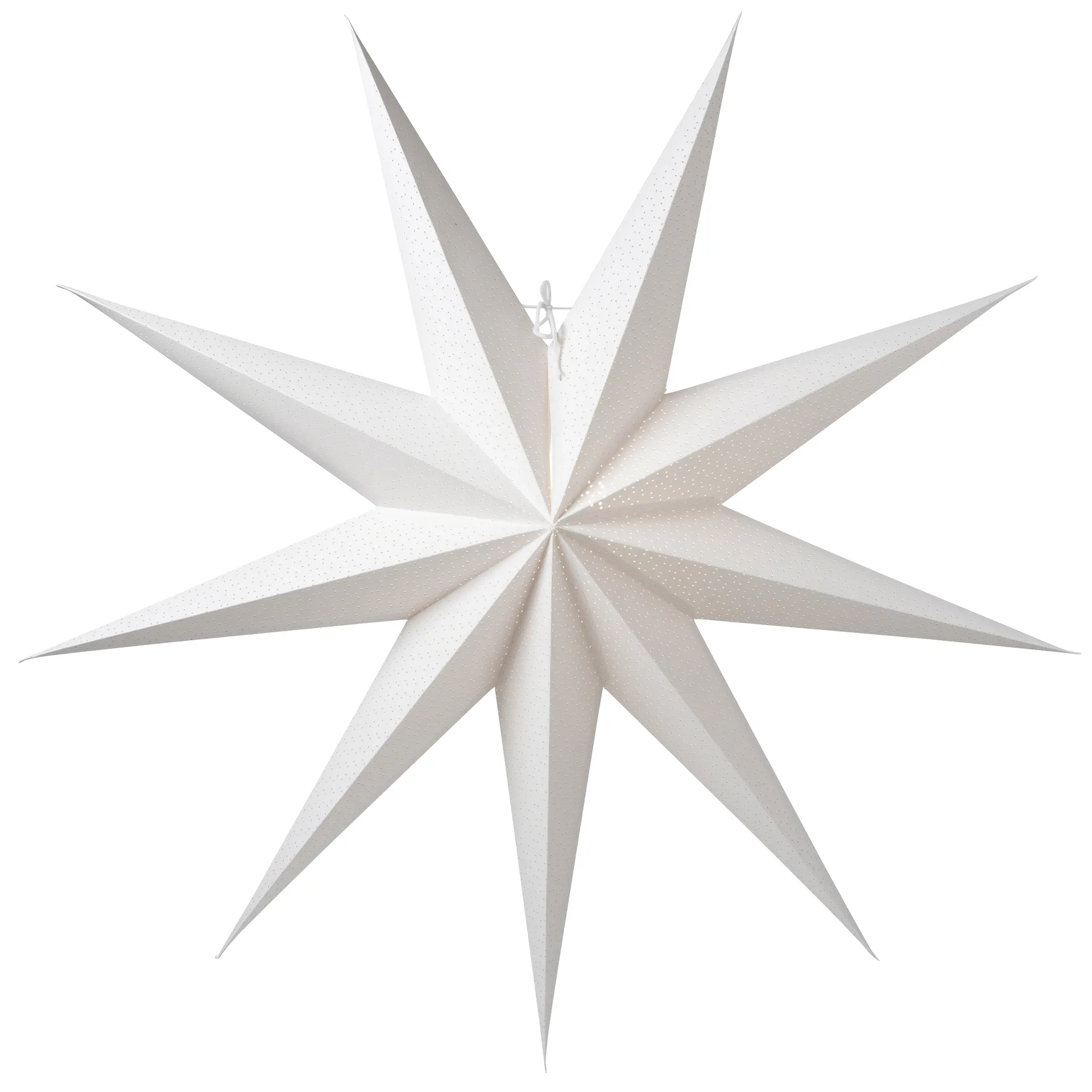 Estrella de Navidad Aino Slim, blanco, 100 cm Watt & Veke