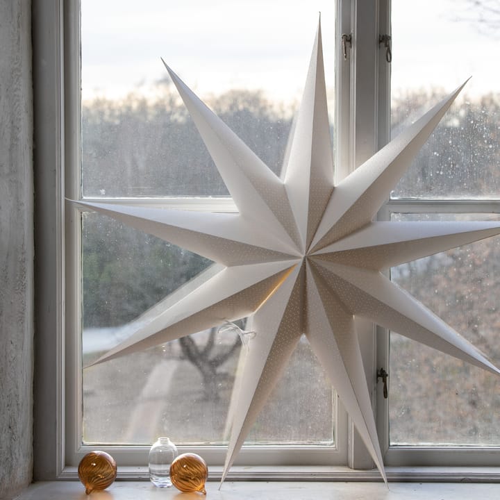 Estrella de Navidad Aino Slim, blanco, 100 cm Watt & Veke