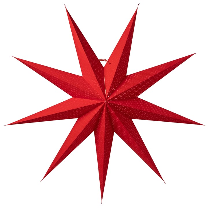 Estrella de navidad Aino slim rojo - 100 cm - Watt & Veke
