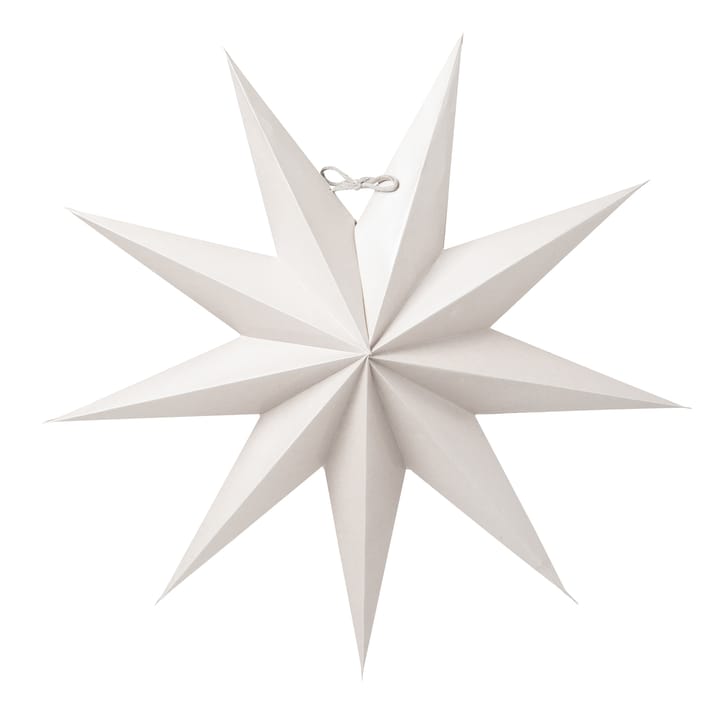 Estrella de navidad Boris 50 cm - gris claro - Watt & Veke