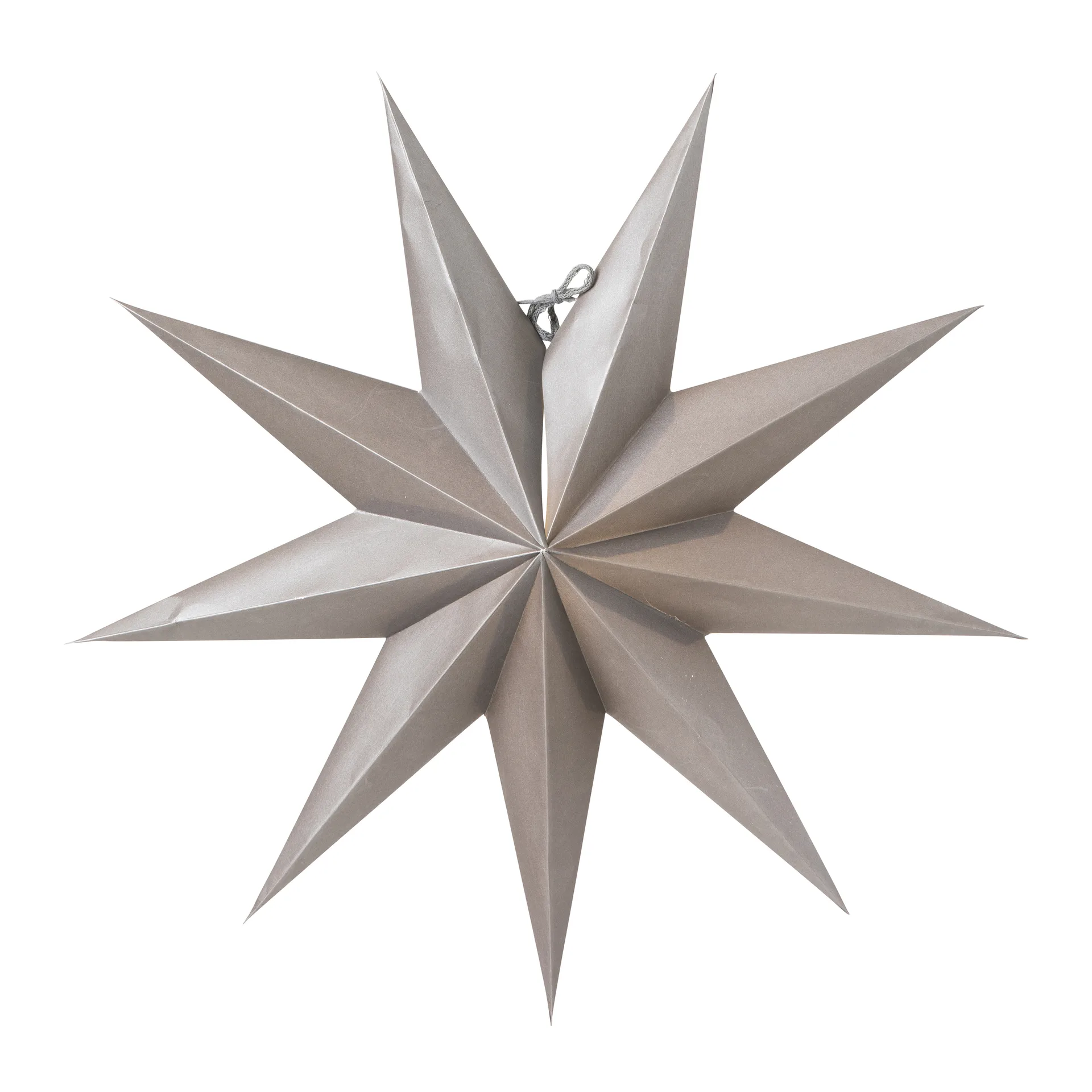 Estrella de navidad Boris 50 cm, gris oscuro Watt & Veke