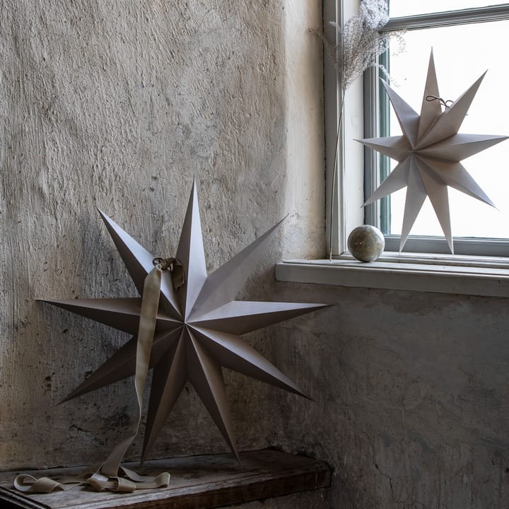 Estrella de navidad Boris 50 cm, gris oscuro Watt & Veke