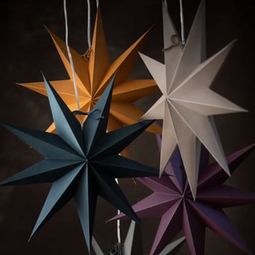 Estrella de navidad Boris 50 cm - Petróleo - Watt & Veke