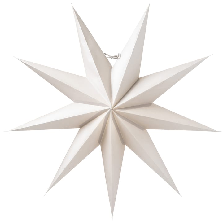 Estrella de navidad Boris 70 cm - gris claro - Watt & Veke