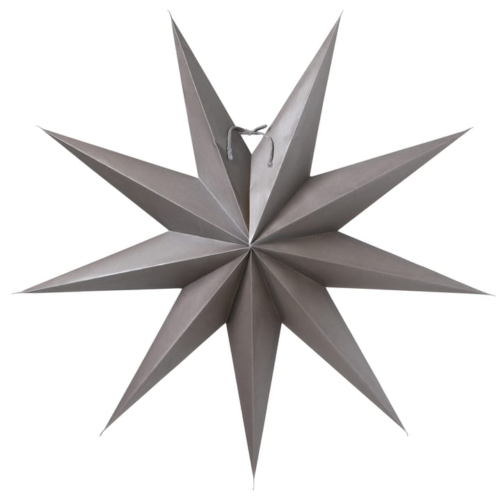 Estrella de navidad Boris 70 cm - gris oscuro - Watt & Veke