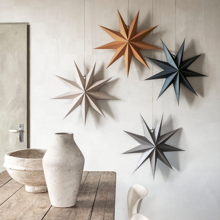 Estrella de navidad Boris 70 cm, gris oscuro Watt & Veke